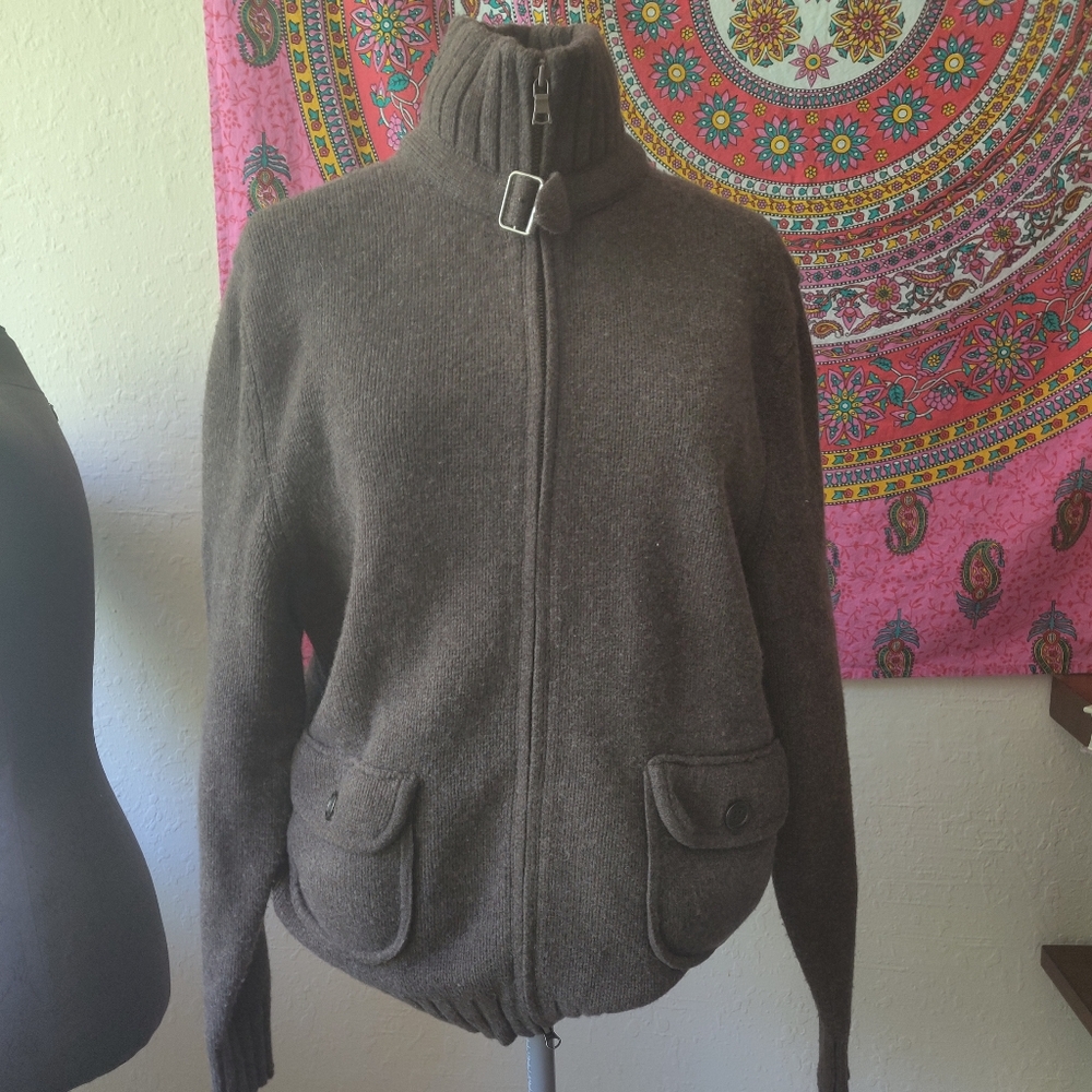 Buckle Neck Sweater